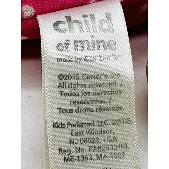 Carters Child Of Mine My First Doll African American Pink Plush Rattle Hispanic - Picture 3 of 5